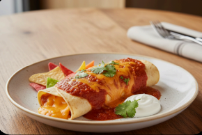 Kids - 1 Cheese Enchilada