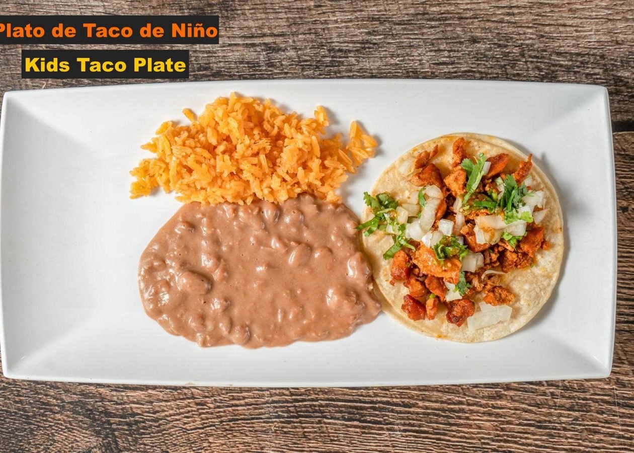 Kids - 1 Taco Plate