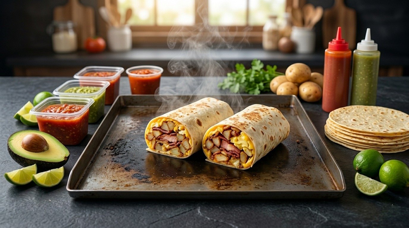 Bacon Burrito Twin Cities Rd, Galt, CA